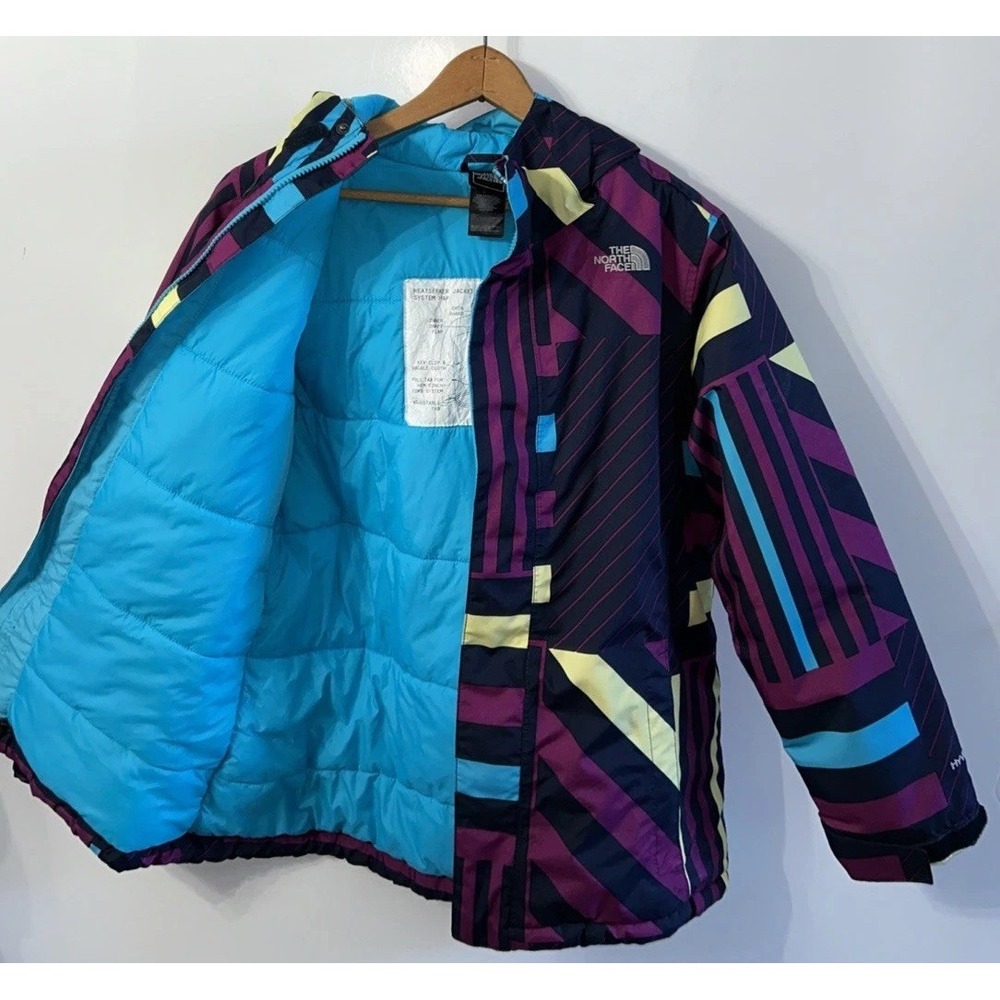 Girls The North Face Heatseeker HYVENT Ski Snowboarding Jacket Sz XL 18 Clean